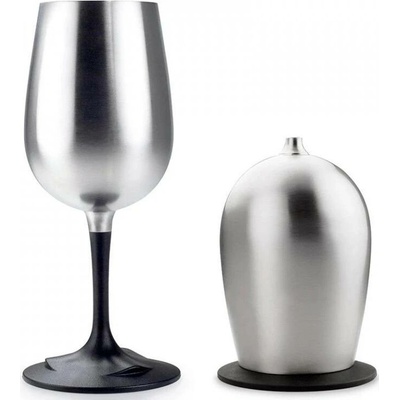GSI Outdoors Glacier Stainless Nesting Wine Glass 319 ml