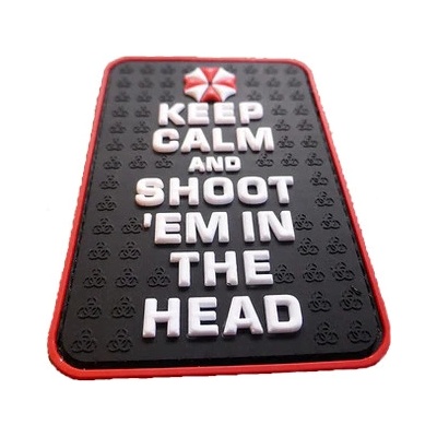 JTG Nášivka JTG Keep Calm and Shot, Blackmedic