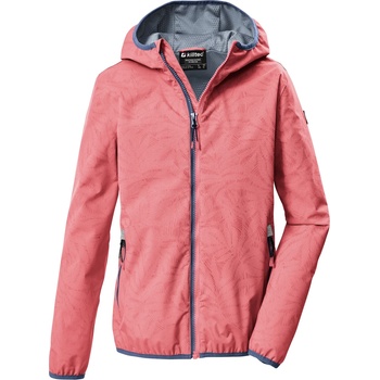 killtec Детско водоустойчиво яке killtec Kid's Kos 156 Waterproof jacket - Hellpink - размер 128 (EU) (703-6846-0312)