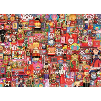 Cobble Hill - Puzzle Dollies - 1 000 piese