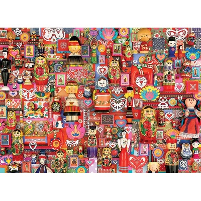 Cobble Hill - Puzzle Dollies - 1 000 piese