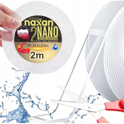Malatec Obojstranná NANO lepiaca páska 30 mm x 3 m transparentná
