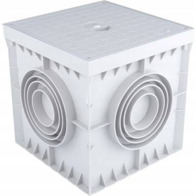 Elektroinstalační krabice pod omítku Euro-Box 200 x 200 x 200 mm