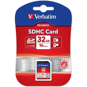 Verbatim SDHC Premium 32GB C10 (43963)