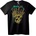 NOONEBRAND Тениска Метален замък с череп - 2XL, Black