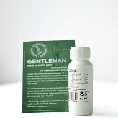 CityZen prací gel Gentleman 80 ml