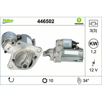 Startér VALEO 446502