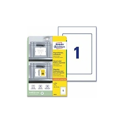 Avery Zweckform 8003-5 etikety pro průmyslové boxy 220 x 160 mm 5 etiket bílá