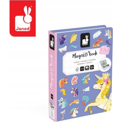 Magnetibook Jednorožec Janod – Zboží Dáma Magnetibook Jednorožec Janod – Zboží Dáma