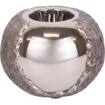 Eurolamp Свещник 7, 5x10, 5 см сребрист/кафяв (EU0746)