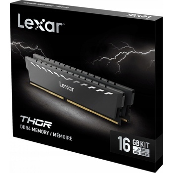 Lexar THOR DDR4 32GB 3200MHz CL16 (2x16GB) LD4BU016G-R3200GDXG