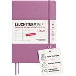 Leuchtturm1917 Weekly Calendar 2027 Medium (A5) - 145 x 210 mm - 12 months - January-December 2027 - 1 week per double page - 80 g/m2 paper with high ink compatibility - 400102 (400102)