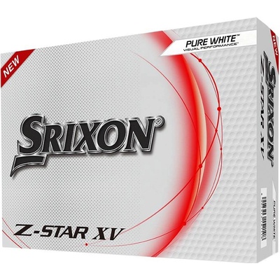 Srixon Z-STAR XV Pure White 3 ks