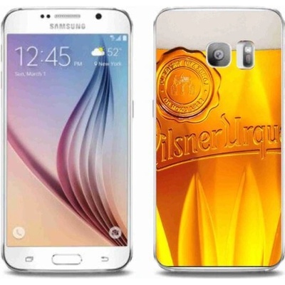 Pouzdro mmCase Gelové Samsung Galaxy S6 Edge - pivo