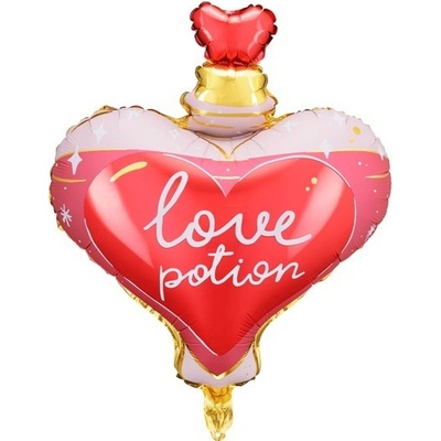 Party Deco FB175 Fóliový balónik Love potion 54x66 cm