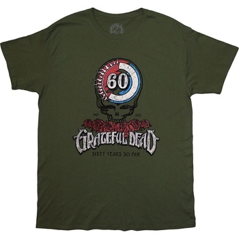 Grateful Dead Риза 60th Roses Unisex Green L (GRATETS58MGR03)