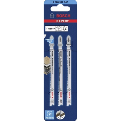 Bosch Listy píly Expert Hardwood 2-side clean T 308 BFP 3 ks 2608900547