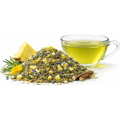 QuickTea Slunečný ananas ovocno bylinný čaj 100 g