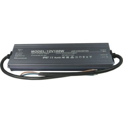 Voděodolný napájecí spínaný zdroj 24 V / 100 W, IP67