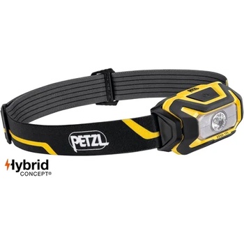 Petzl Челник petzl aria 1r, 450 Лумена, Акумулаторна Батерия, Черно/Жълто (e069ca00)