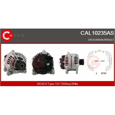 Generátor CASCO CAL10235AS