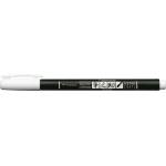 Tombow Marker Fudenosuke мек пастелен бял (WS-BS01)