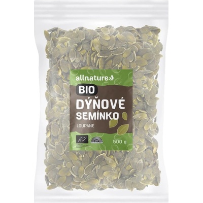 Allnature Dýňové semínko BIO semínka v BIO kvalitě 500 g