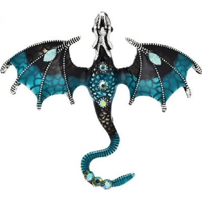 Gaira brož Drak 3025 modrá