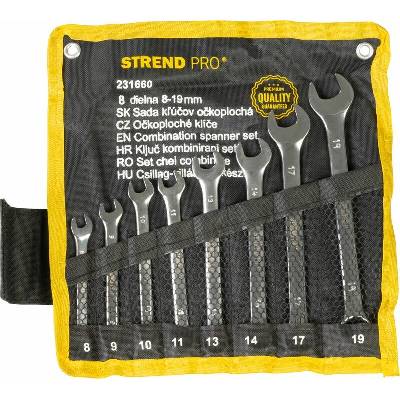 Strend Pro Sada očkoplochých kľúčov 8-dielna 8-19 mm HR31583