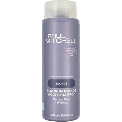 Paul Mitchell Šampon pro zářivé blond vlasy Blonde (Platinum Blonde Shampoo Brightens Blonde, Gray Or White Hair) 300 ml
