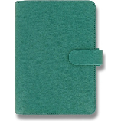 Filofax Saffiano Compact A6 týdenní 2020 tyrkysový