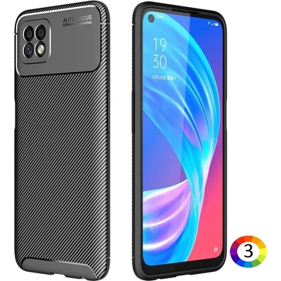 Xiaomi Poco C3 Удароустойчив Carbon Fiber Калъф и Протектор