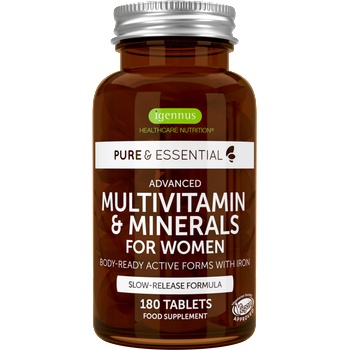 Igennus Pure & Essential Advanced Multivitamin & Minerals - 180 таблетки