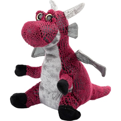 Амек Тойс Плюшена играчка Амек Тойс - Дракон, червен, 22 cm (010678-2)