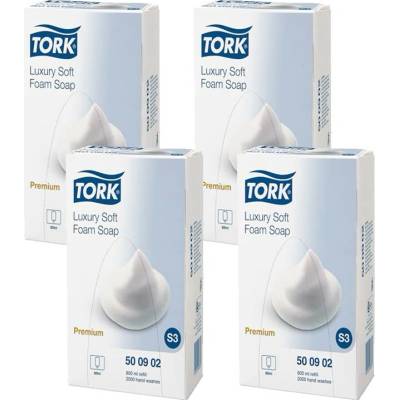 Tork luxusné penové mydlo jemné S3 4 ks 800 ml