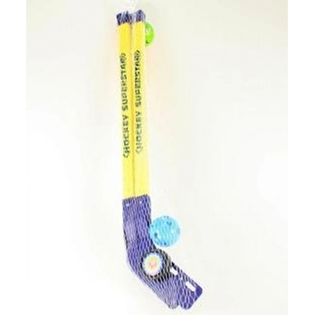 Hokejky + puk a míček