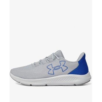 Under Armour Charged Pursuit 3 Big Logo Running Shoes Grey/Blue