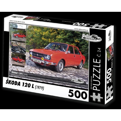 Retro-auta č. 24 Škoda 120 L 1979 500 dielov