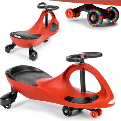 Ecotoys Dětské samospádové vozidlo červené