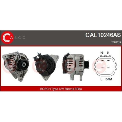 Generátor CASCO CAL10246AS