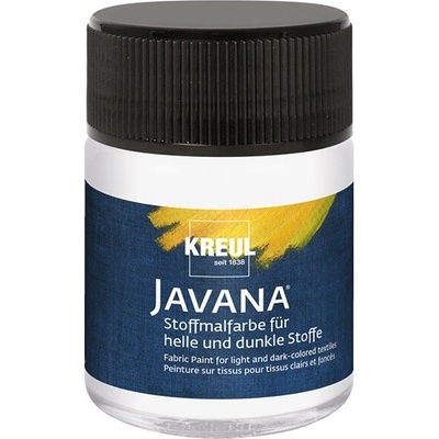 Farba na svetlý textil JAVANA 50 ml White