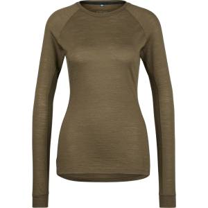 Stoic Дамско мериносово термобельо Stoic Women's Merino135 HovaSt. L/S Merino longsleeve - Loden Green (115-2723-0112)