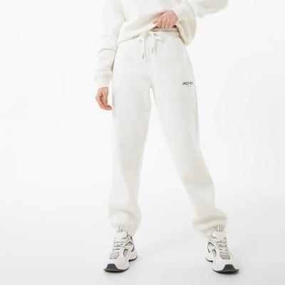 Jack Wills Дамски анцуг Jack Wills Bayton Relaxed Joggers Womens - Vintage White