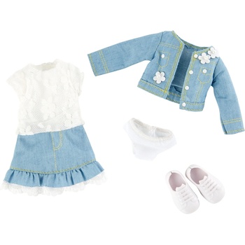 Kruselings Комплект дрехи за кукла Kruselings - Кралица на пролетта (KR126881)