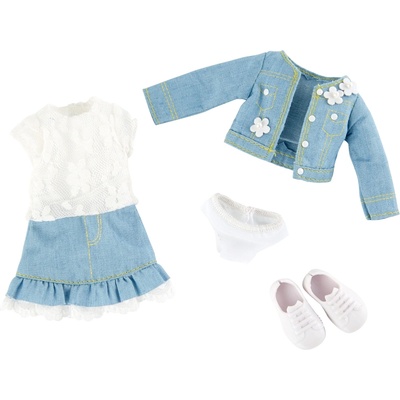 Kruselings Комплект дрехи за кукла Kruselings - Кралица на пролетта (KR126881)