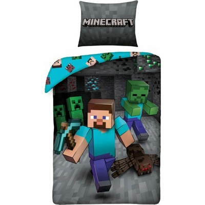 Halantex obliečky Minecraft 04 140x200 70x90 Bavlna