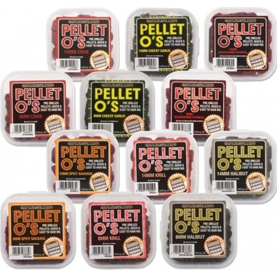 Sonubaits Dipované Pelety O's Pellets 65g 8mm Krab