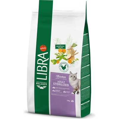 Libra Cat Adult Sterilized kuřecí 2 x 12 kg