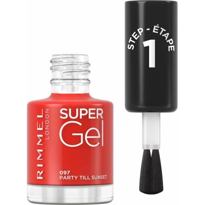 Rimmel London Super Gel lak na nehty 097 Party Till Sunset 12 ml