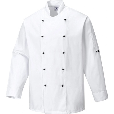 Portwest Somerset Chefs C834 dlhý rukáv biely XXS